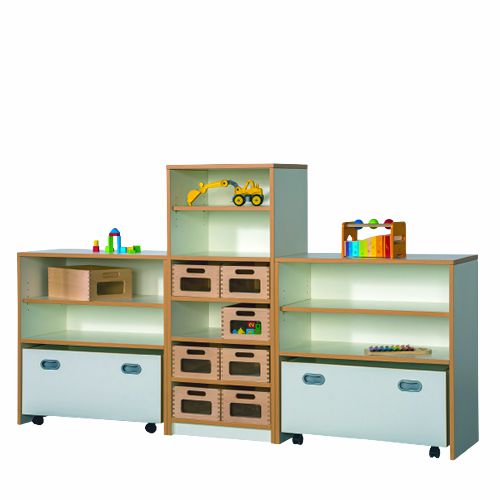 K Regalsystem Rica, Höhe 80/120, 4 Dekore